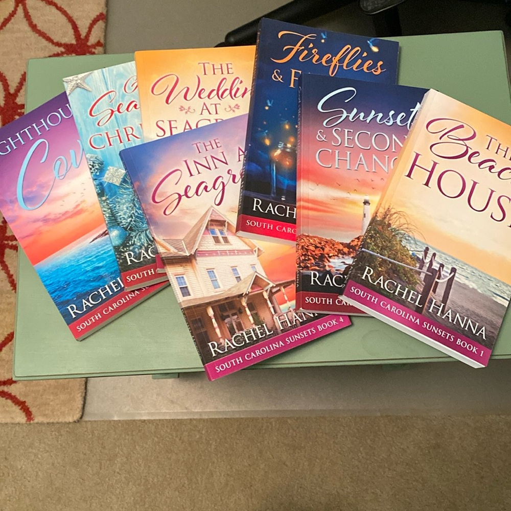 Book bundle!Rachel Hanna. South Carolina Sunsets.